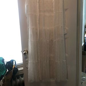 Zara sheer shirt/dress